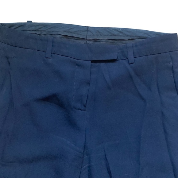 ALC Navy Crepe Wide Leg Trouser - Picture 3 of 4